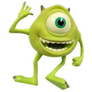 RARE VTG Disney Monster Inc Bounce And Shake Wacky Mike Wazowski Talking Toy